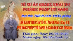 Những điều trọng yếu cho người tu niệm phật