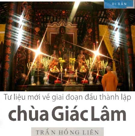 Tư liệu mới về giai đoạn đầu thành lập chùa Giác Lâm