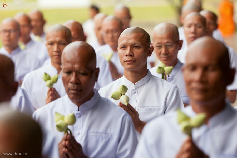 Hình ảnh xuất gia gieo duyên tại tu viện Wat Phra Dhammakaya, Thái Lan - Ảnh minh hoạ 6