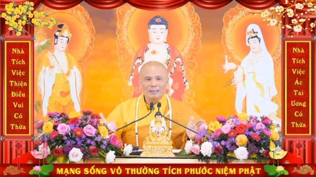 ĐĐ. THÍCH GIÁC NHÀN Thuyết giảng MẠNG SỐNG VÔ THƯỜNG TÍCH PHƯỚC NIỆM PHẬT