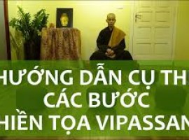 Hướng DẫnThiền Tọa Vipassana